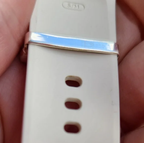 Handmade Sterling Silver 925 Smart Watch Band Charm Golden Hills Sonoran Gold - Picture 4 of 5